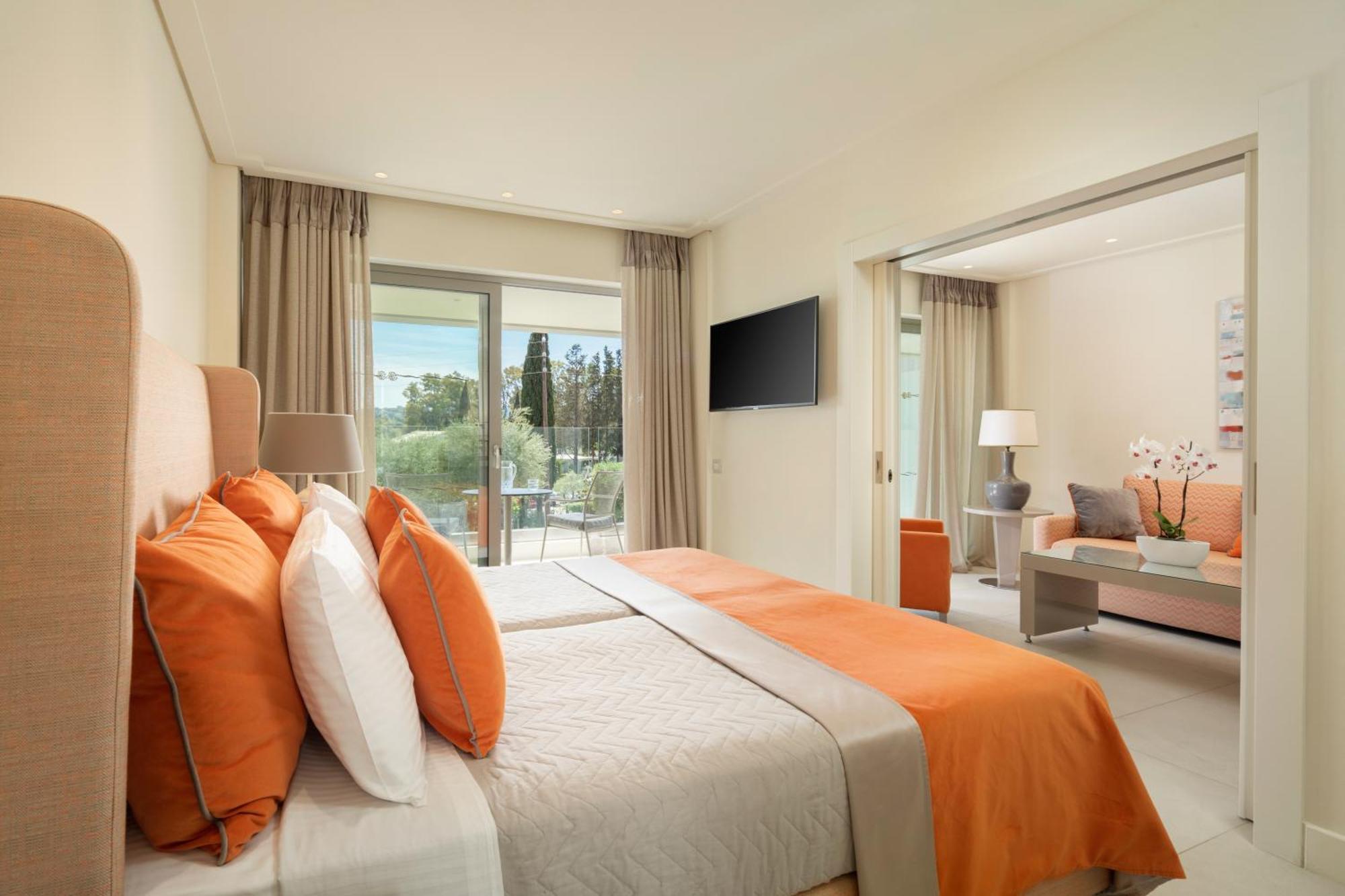Rodostamo Hotel&Spa- Adults Friendly Kommeno  Exterior foto A bedroom at the hotel